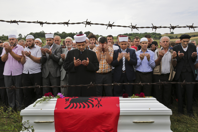 Kosovo Munich Shooting Funeral