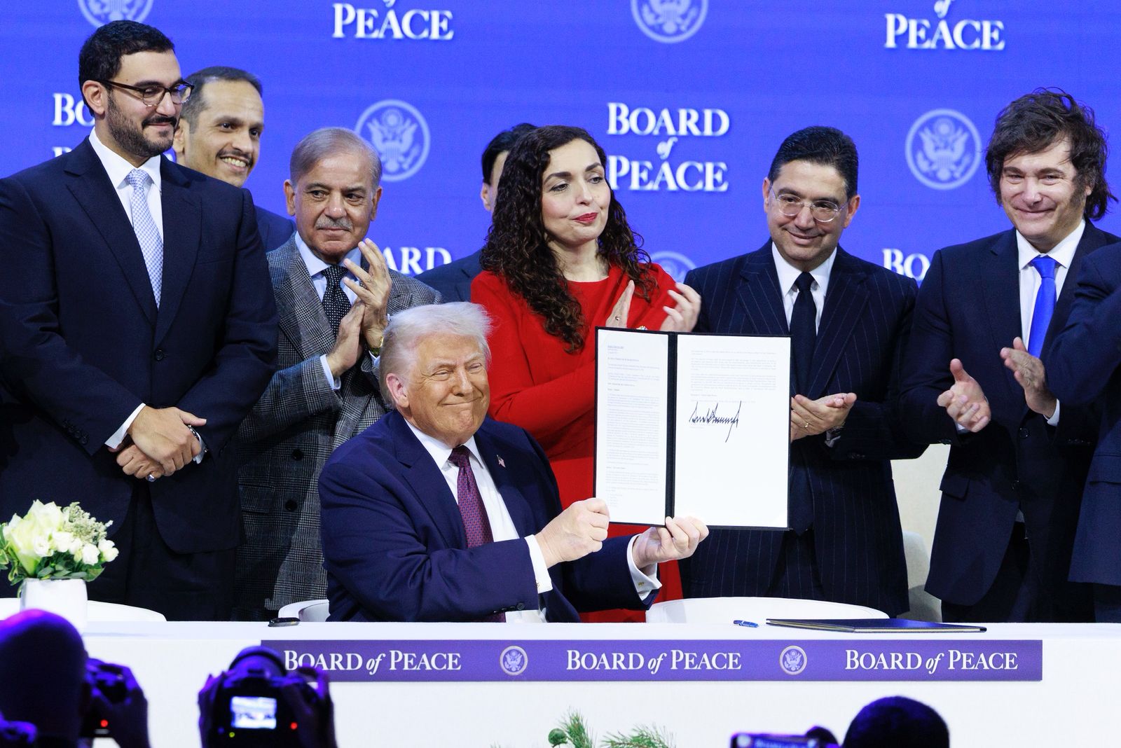 Osmani  Kosova anëtare themeluese e Bordit të Paqes  marrëveshja dërgohet për ratifikim në Kuvend