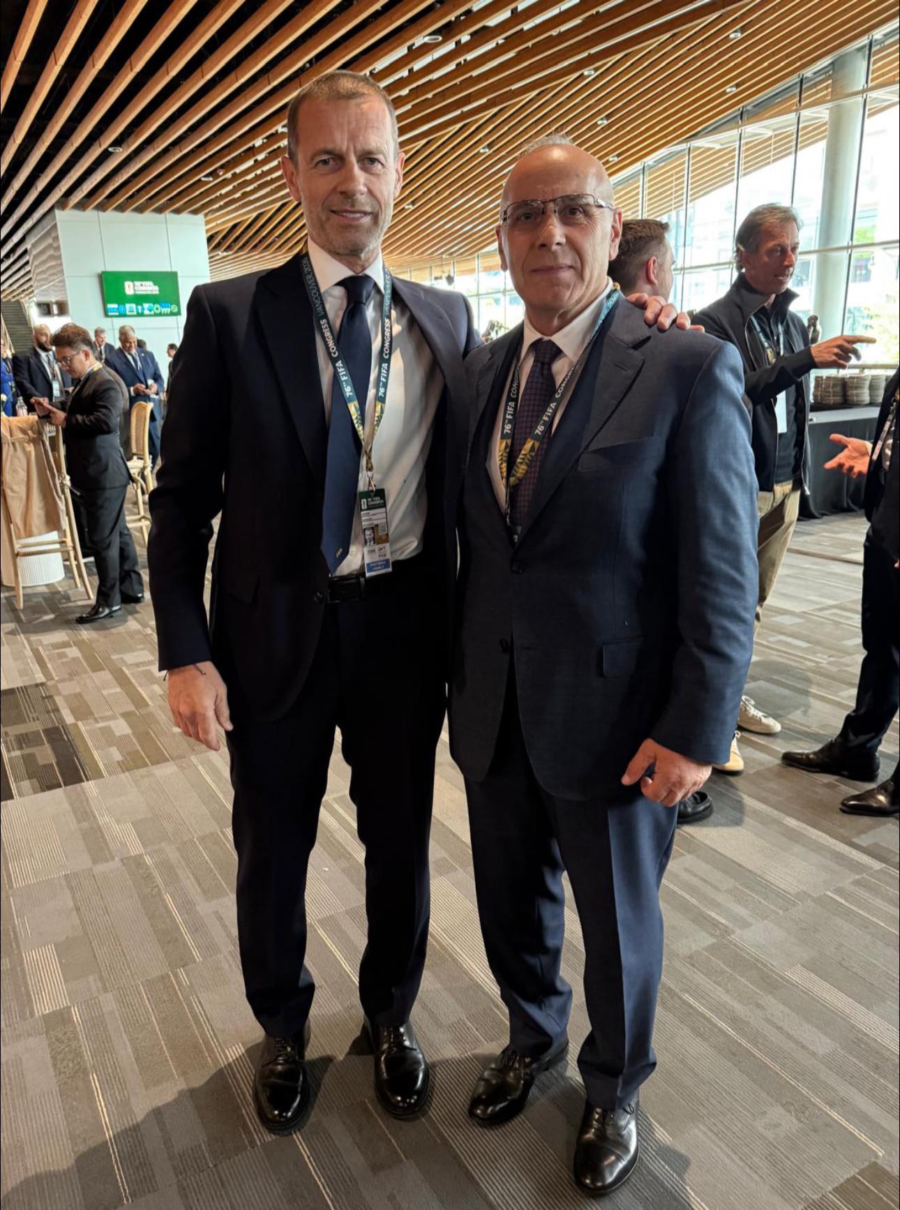 FFK përfaqësohet në Kongresin e 76 të të FIFA s në Vancouver  Ademi takon Aleksander Čeferin