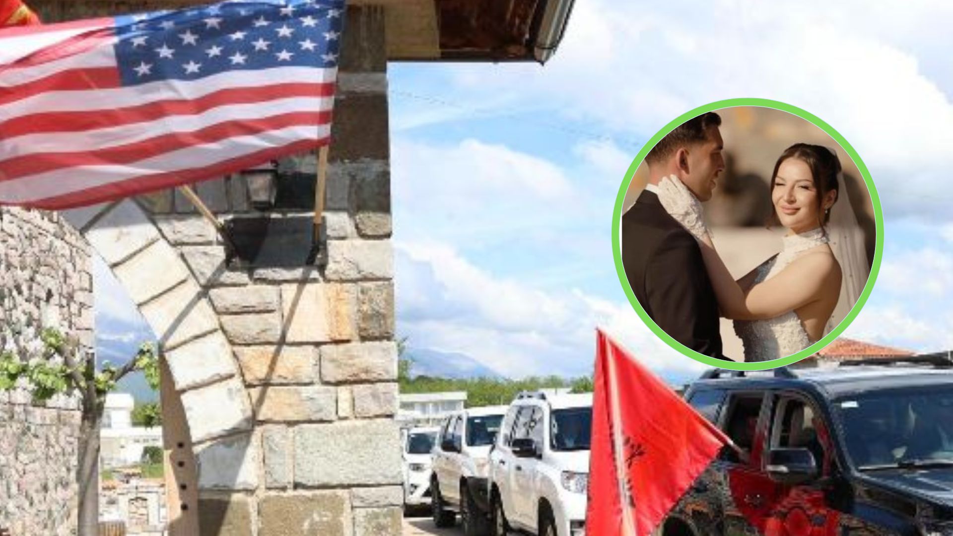 Festë në Gllogjan   Pamje nga dasma e Luanit  djalit të Shkëlzen Haradinajt